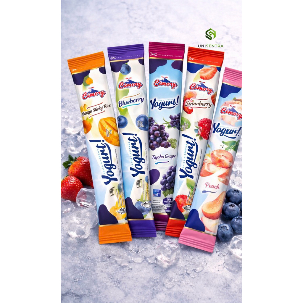 Yogurt Cimory Stick 1 Box 25 pcs | Yogurt Minum Anak Praktis | Bekal Anak Favorit | Ready Stock Mura
