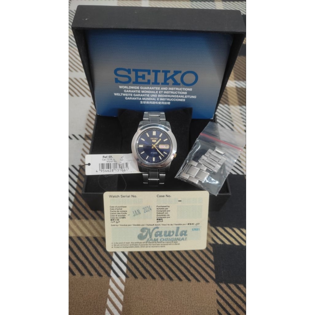 Seiko 5 SNKK11K1 Fullset Original