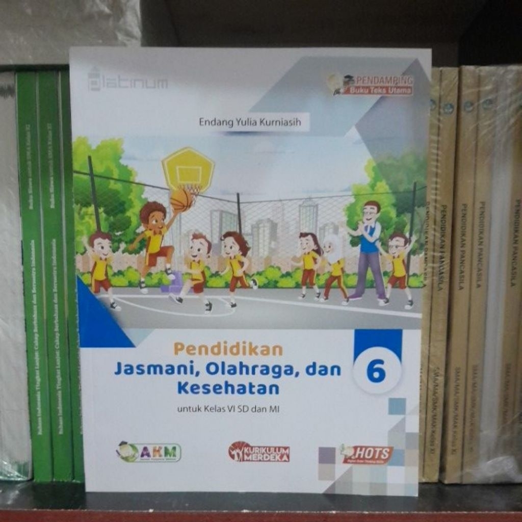 PJOK untuk SD/MI Kelas VI/6 Tiga Serangkai Platinum Penulis Endang Y