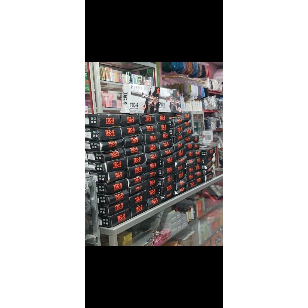 Mainan Anak BTC-3039 TEC-9 ELECTRIC TOY GN Mainan Tembakan Otomatis Bubble Seru Keren Anak Mainan