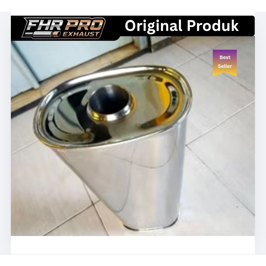 knalpot standar mobil bahan full stainless untuk mobil sedan universal knalpot standar mobil