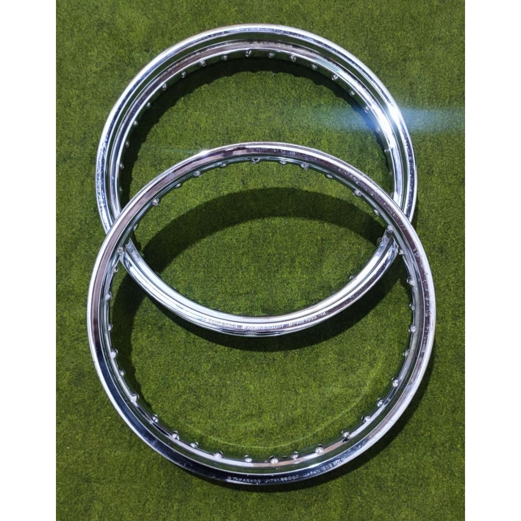VELG DID ORIGINAL LEPASAN MERK TAKASAGO JAPAN SIZE 185/250 RING 17 KONDISI UTUH TIDAK PEANG - TIDAK 