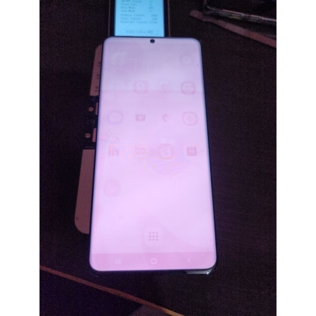 Lcd Samsung s20 plus Original Copotan minus Shadow m604
