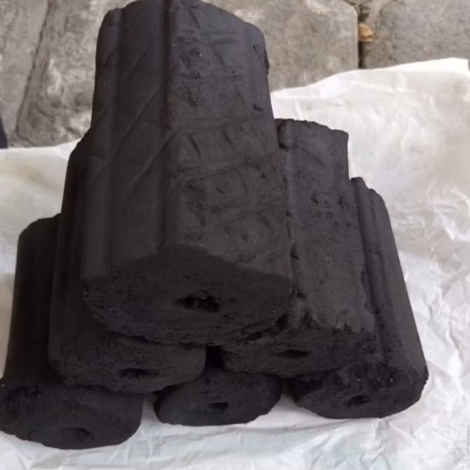 Alat panggang Briket Hexagonsl BBQ arang tempurung batok kelapa Khusus Grosir