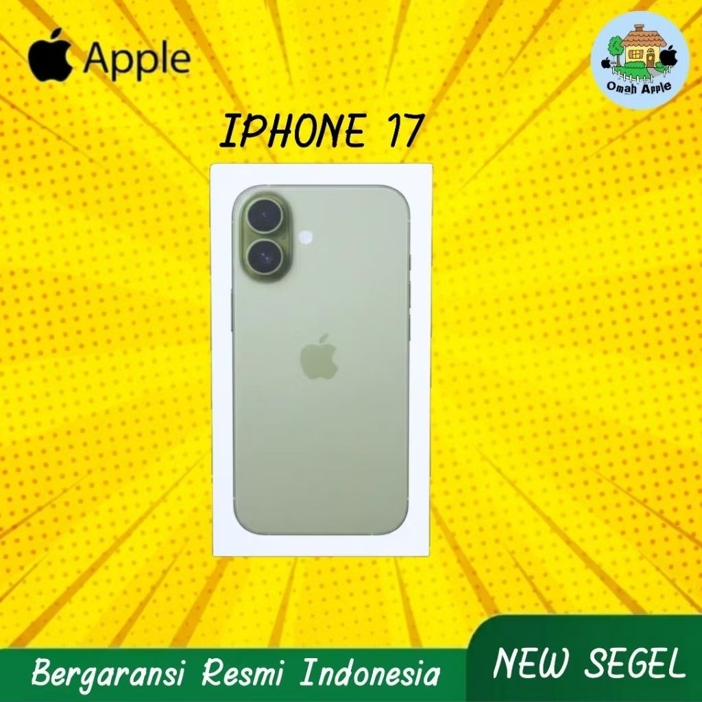 IPHONE 17 NEW Segel RESMI Indonesia
