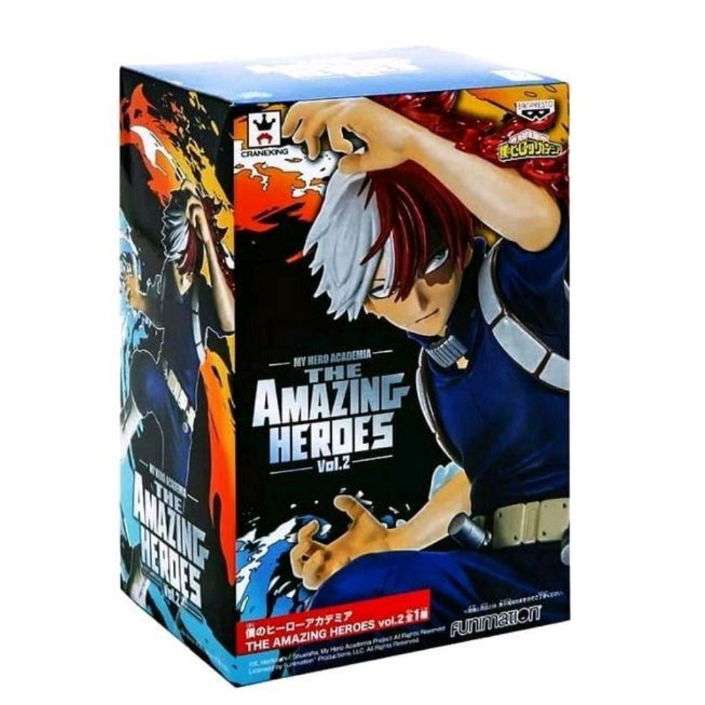 Banpresto My Hero Academia The Amazing Heroes Vol. 2 - Shoto Todoroki Figure