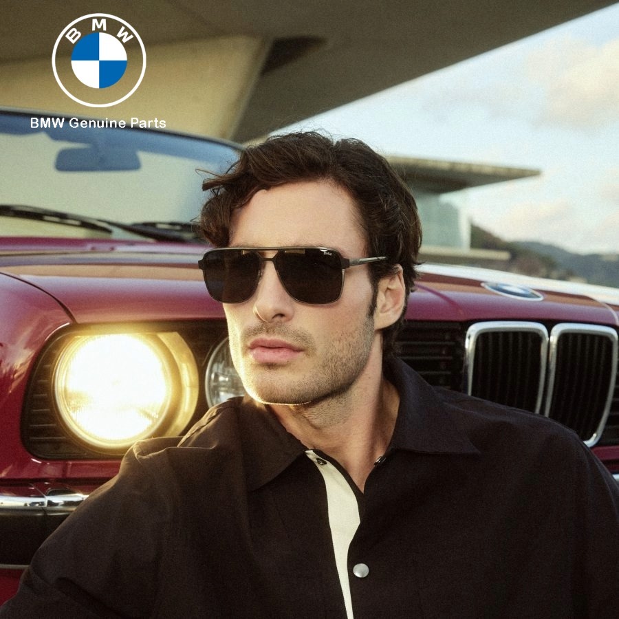 Original BMW M Gunmetal Men Sunglasses Kacamata Hitam Pria