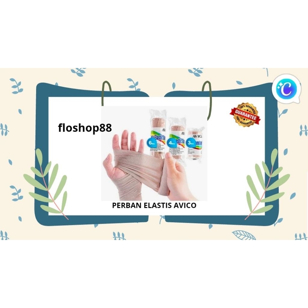 PERBAN ELASTIS AVICO / PERBAN ELASTIS LUKA / PERBAN ELASTIS PATAH TULANG / PERBAN ELASTIS