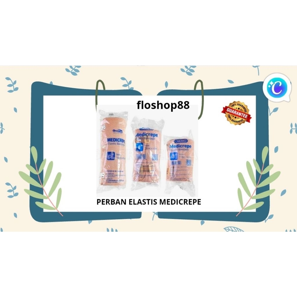 PERBAN ELASTIS MEDICREPE / PERBAN ELASTIS / PERBAN ELASTIS PATAH TULANG / PERBAN ELASTIS KESELEO