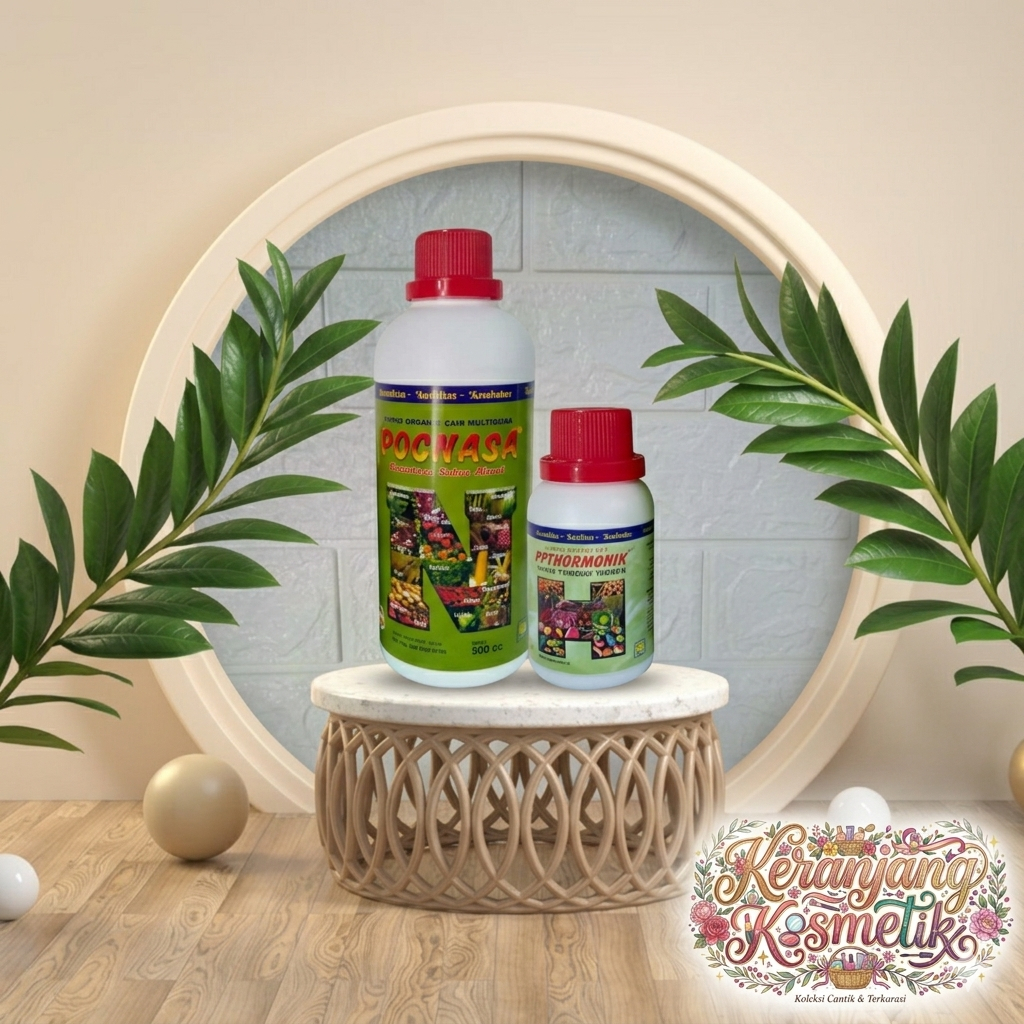 PUPUK ORGANIK NASA SATU PAKET - PUPUK AIR ORGANIK NASA - NASA 500CC HRN 100CC - OBAT PEMBASMI HAMA