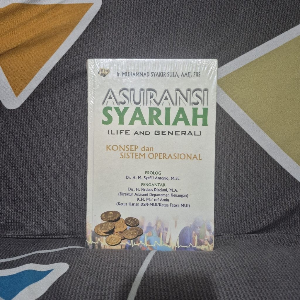 ORIGINAL Asuransi Syariah Konsep Sistem Operasional Gema Insani M Syakir Sula SEGEL HARD COVER