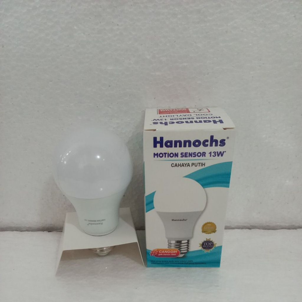 Led Hannochs Motion Sensor 13w - Lampu Hannochs Sensor Gerak
