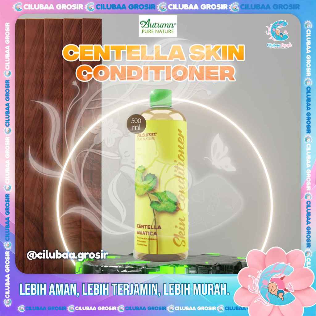 Autumn Toner Skin Conditioner with Centella Asiatica Extrac 500mL || Autumn Toner Skin Conditioner w
