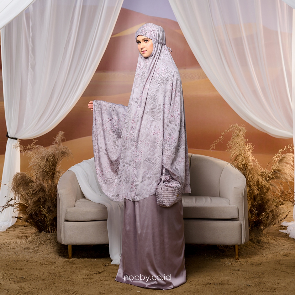 Nobby Ayodya Mukena Dewasa Motif Bahan Cupra Satin
