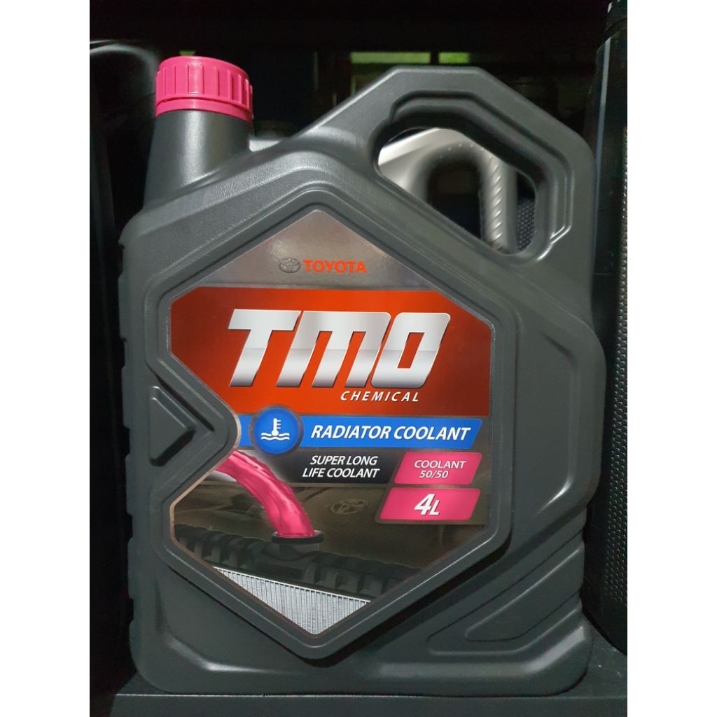 Air Radiator Coolant TMO 50/50 4Liter Cairan Pendingin Mobil Motor Super Long Life Toyota