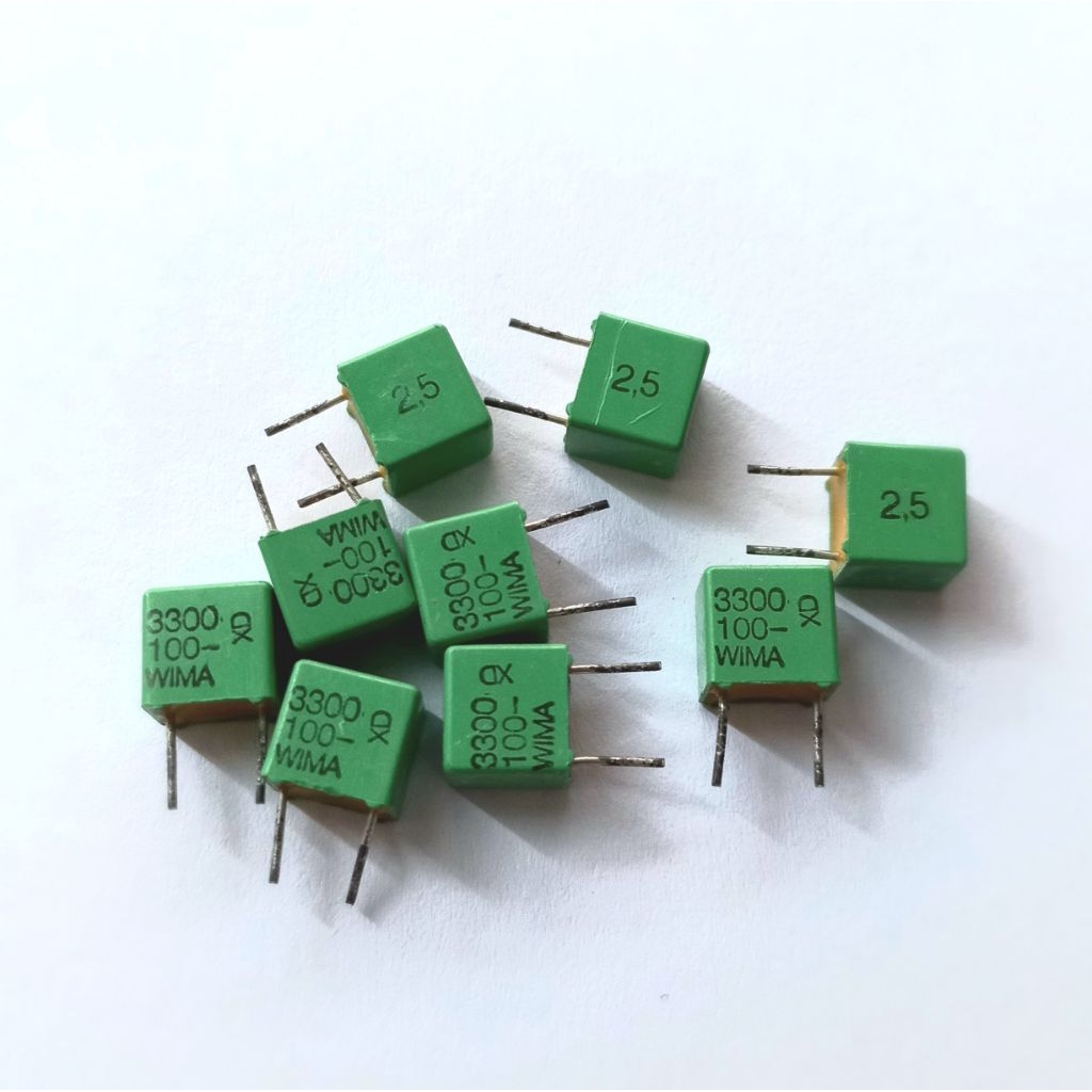 WIMA 3.3nF 100v 2.5% FKP MKM