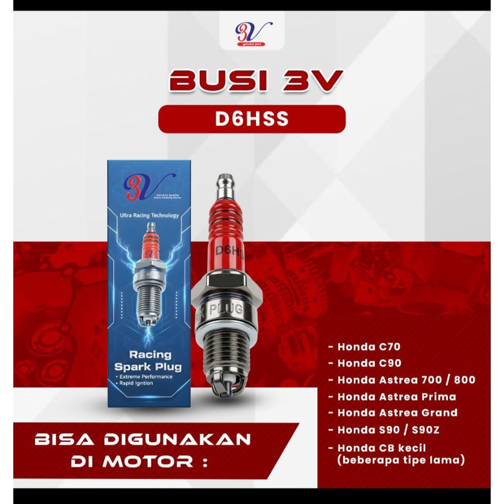BUSI RACING KAKI TIGA D6HS