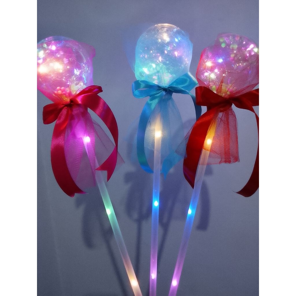 lampion LED lampu stik LED tongkat peri untuk anak lampion takbir