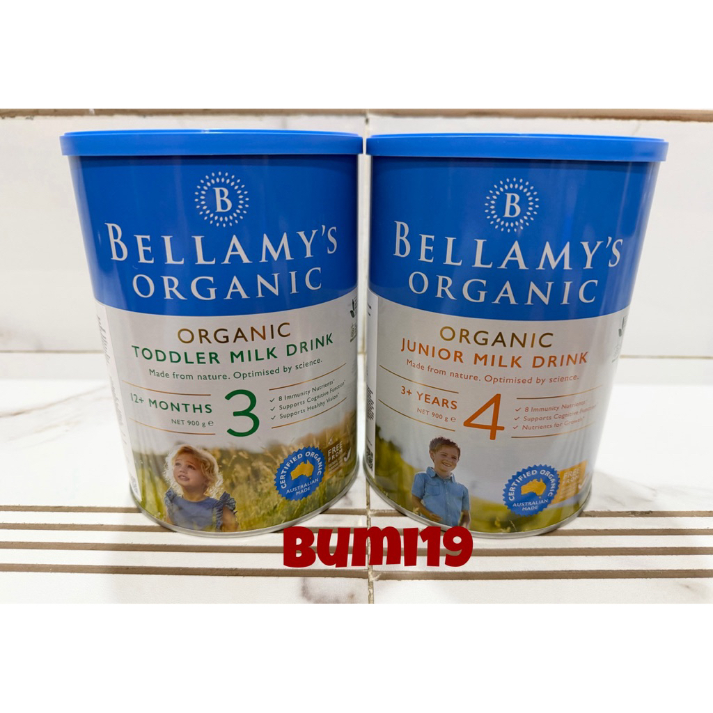 Bellamy's Organic Step 3 Step 4 900 gr