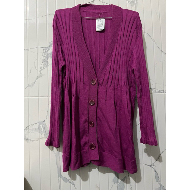 PL Cardigan Magenta