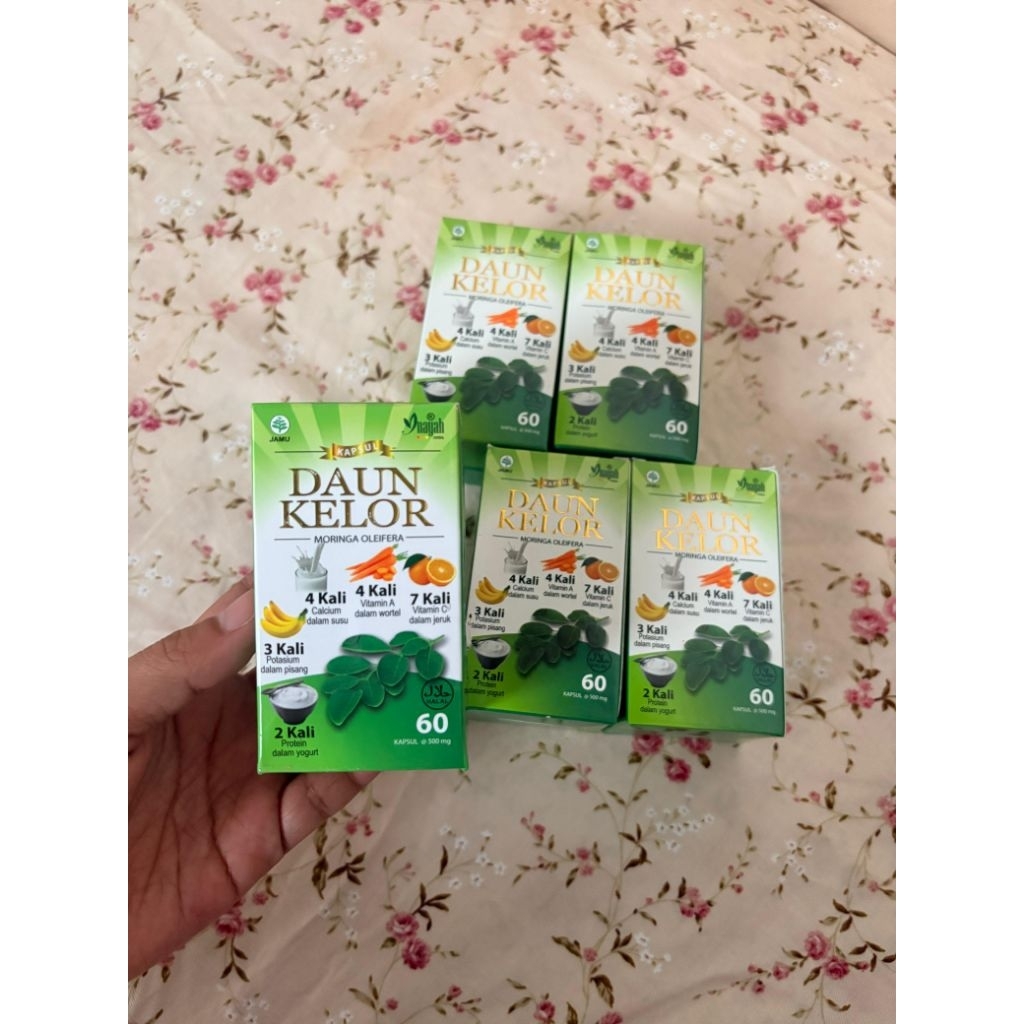 Kapsul Daun Kelor Moringa