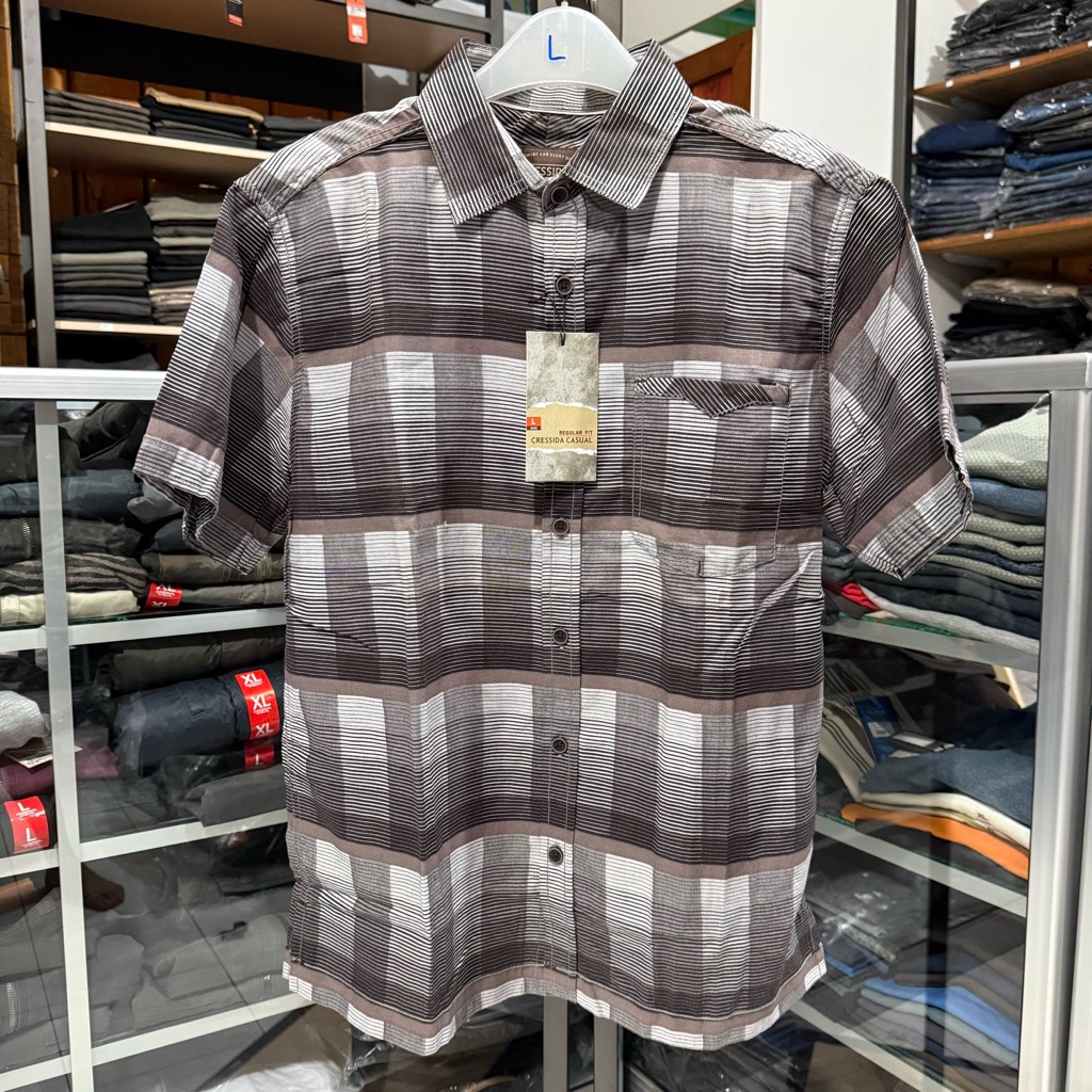 Cressida Kemeja Lengan Pendek Original | Kemeja Pria Lengan Pendek
