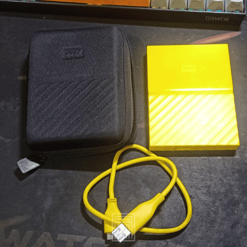 Hardisk External WD My Passport 2TB Original Bekas