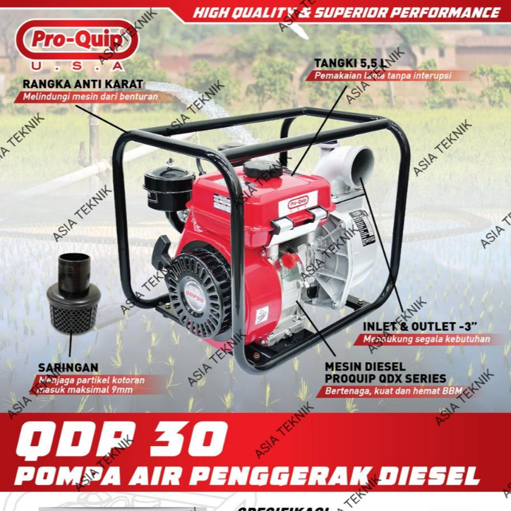 POMPA AIR PROQUIP 3 INCH QDP 30