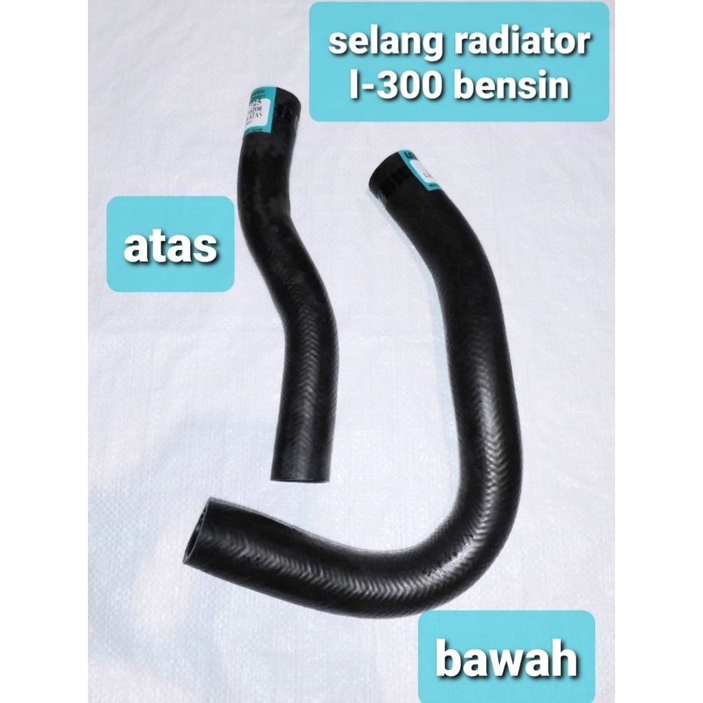 Selang radiator mobil colt l-300 bensin atas dan bawah
