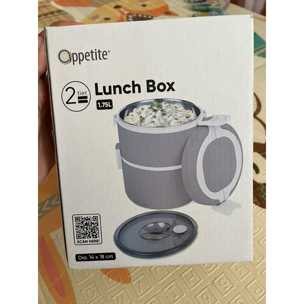lunch box 2 tingkat APPETITE INFORMA