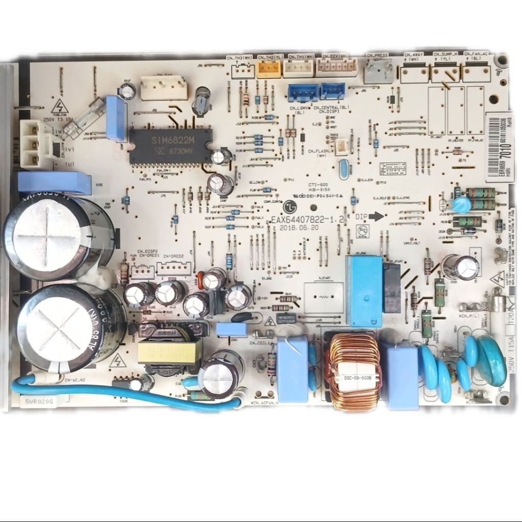 MODUL PCB OUDOOR AC LG DUAL COOL INVERTER 2PK EBR 8659 7010 ORIGINAL
