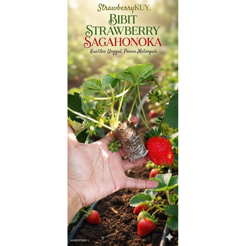 BIBIT STRAWBERRY SAGAHONOKA