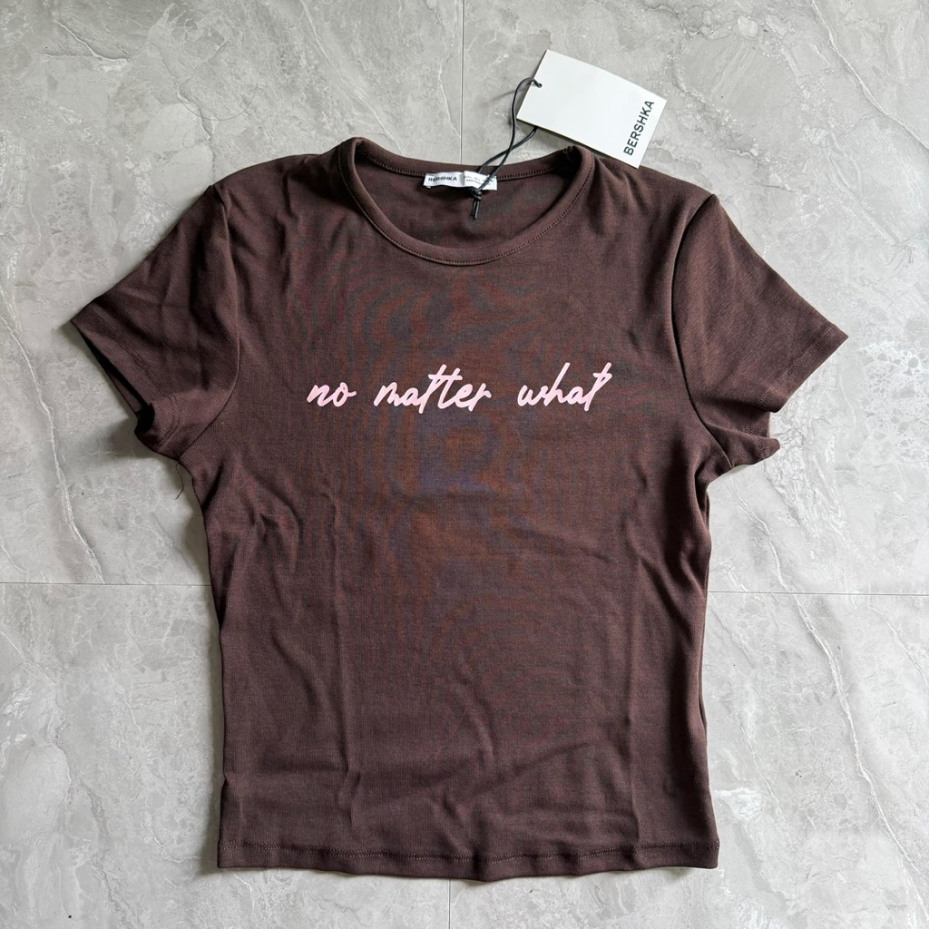 Jastip. Tshirt Crop Bershka (Woman)