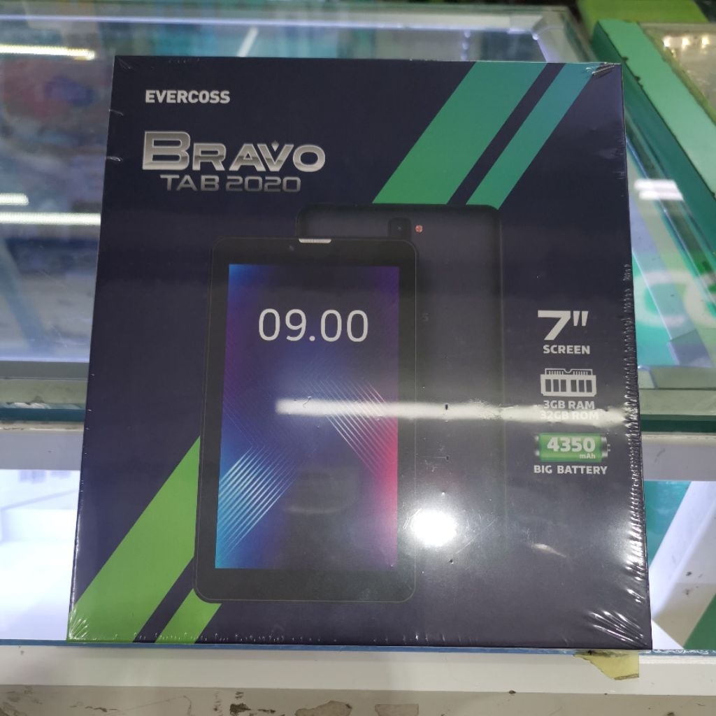 Tablet Evercoss Bravo Tab 2020 Ram 3/32GB 4G LTE Display 7" Dual Sim