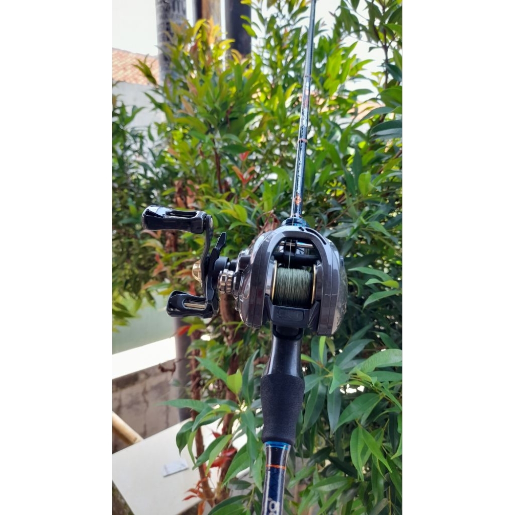 Set Pancing BC Daido Blue Fin dan reel bc daido predator pro II