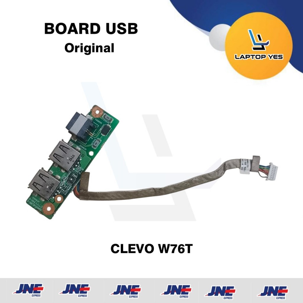 Board USB Laptop Clevo W76T Original