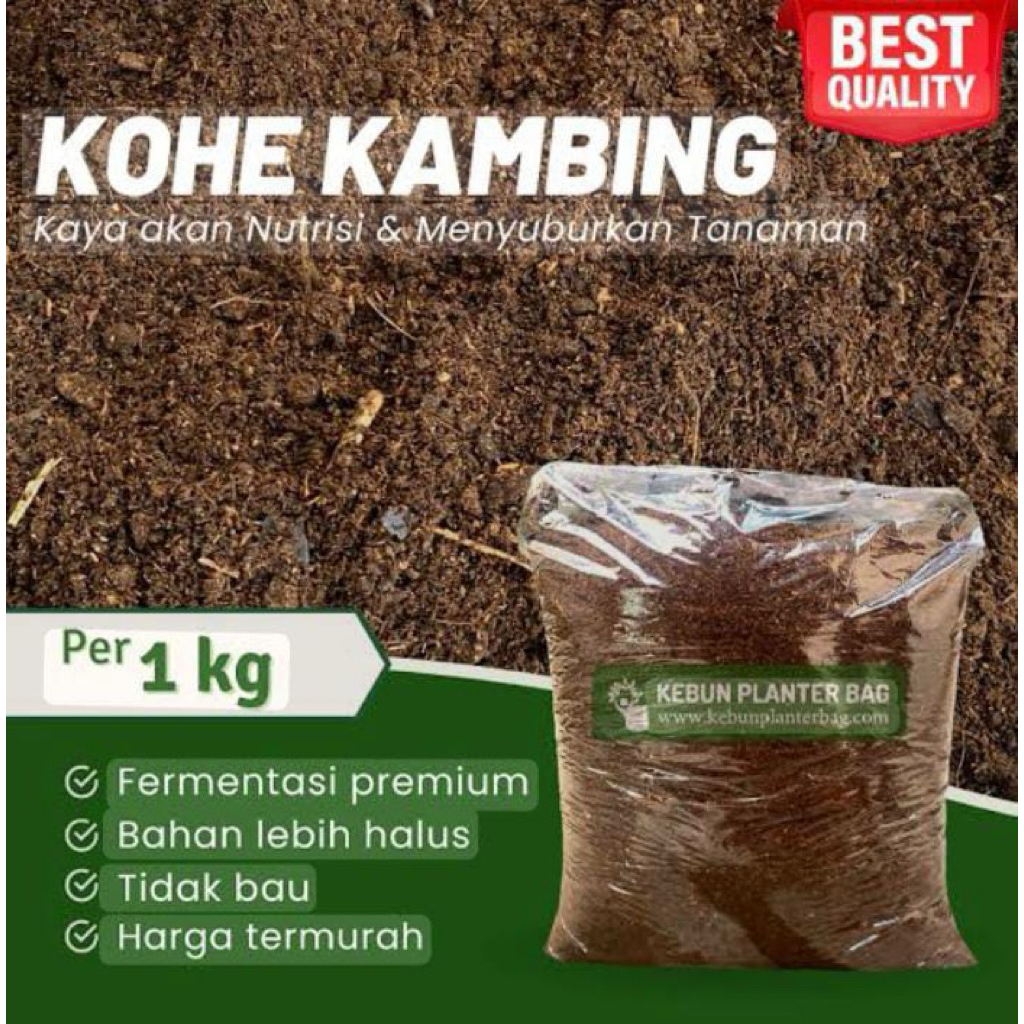 Pupuk Organik Kohe Kambing