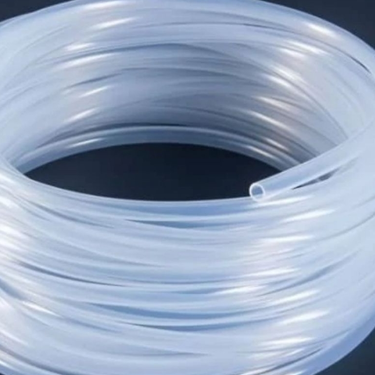 selang silicone bening / silicone tube  tahan panas dan food grade diameter luar 4mm / 5mm / 6mm / 8