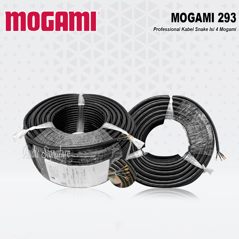 Kabel Snake Multicore 4 Channel MOGAMI 2931 Snake Cable 4 Chord Original