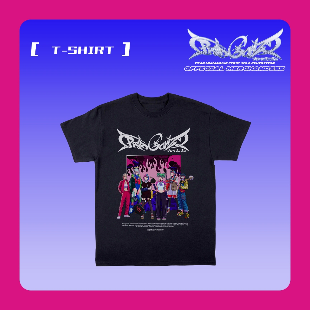 Protagonizm T-Shirt by Tiyan Muhammad (L Size Left)