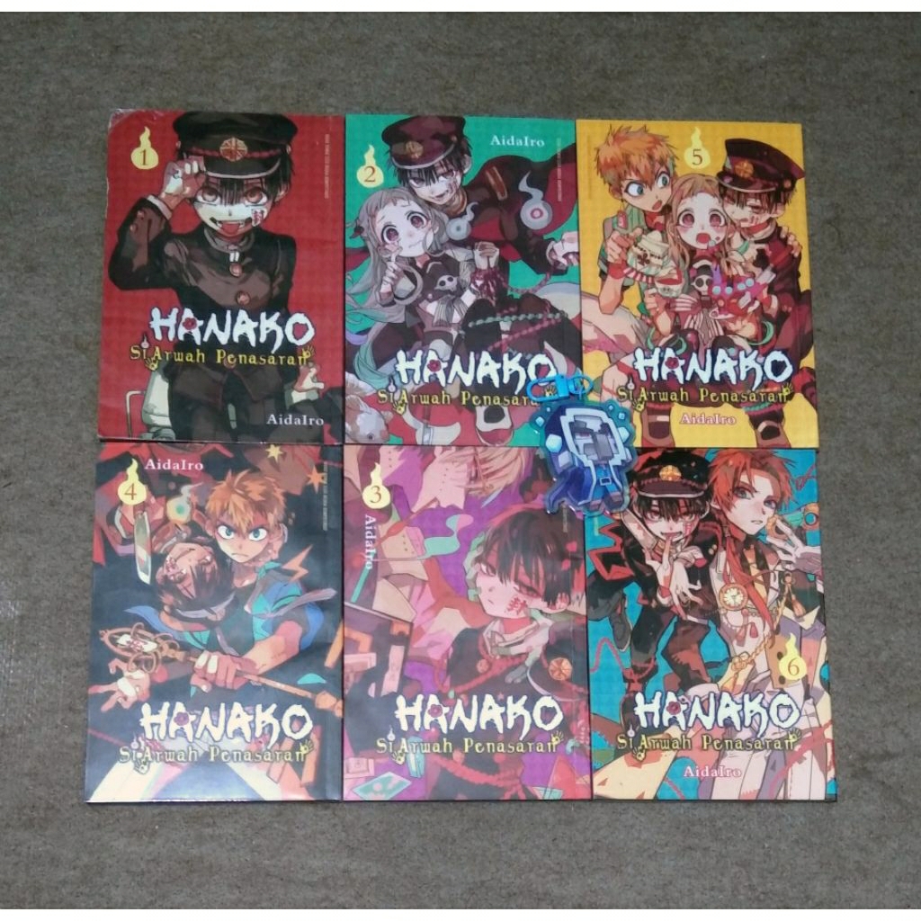 Komik Hanako (JSHK/TBHK) vol. 1-6 kolpri (cetakan koran)