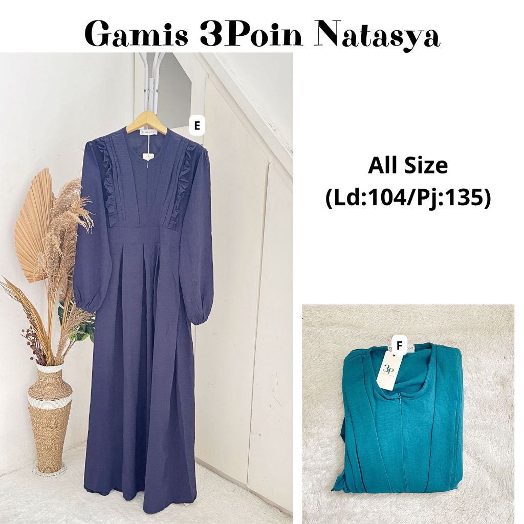 GAMIS DEWASA THREE POINT ORIGINAL (NATASYA) CRINGKEL
