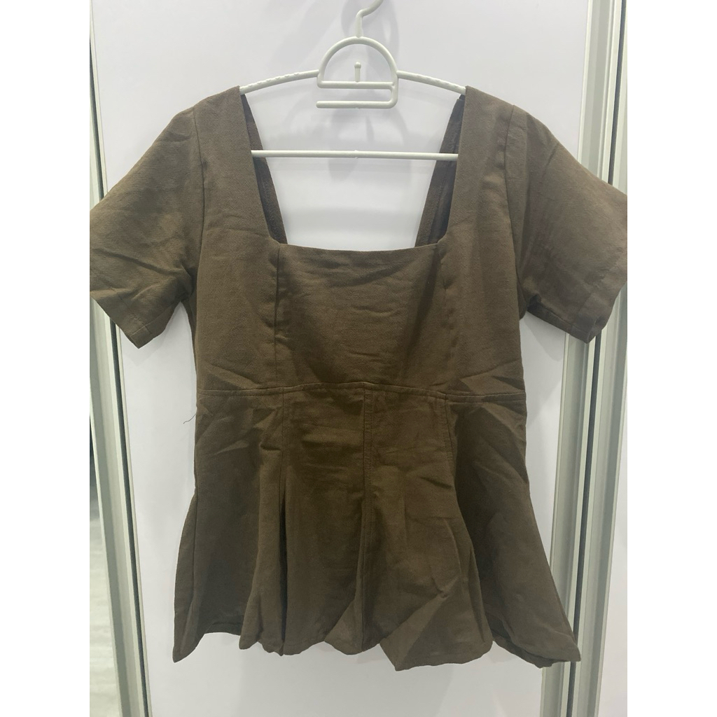 WATASHI || EVE TOP || atasan linen wanita, top linen wanita, blouse linen wanita