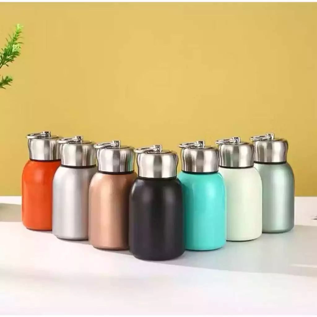 Thermos Mini 250ml Portable | Tumbler Stainlish Steel | Vacum Insulasi Panas & Dingin