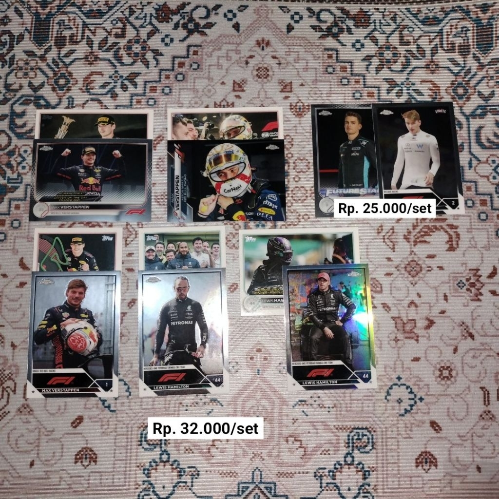 TOPPS CHROME & TURBO ATTACK F1