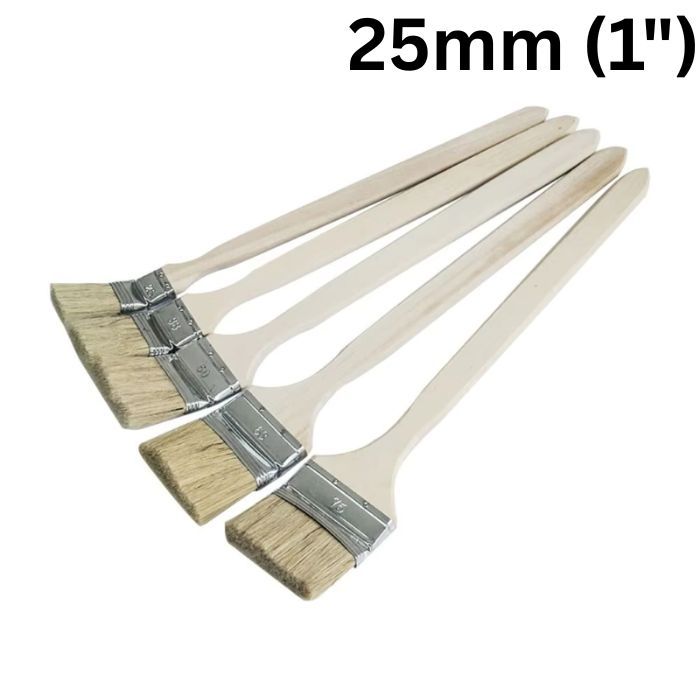 IMPA 510165 Angle Radiator Brush 25mm / Angle Paint Brush 1" / Kuas Cat Panjang 25 mm / Kuas Sudut 1