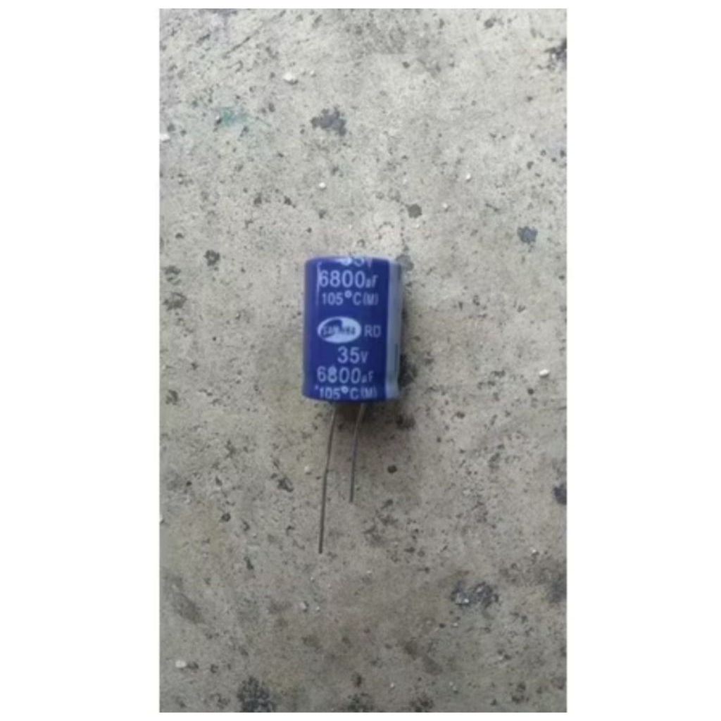 Kapasitor Elco 6800uf - 35v 6800uf35v 6800uf/35v Capacitor