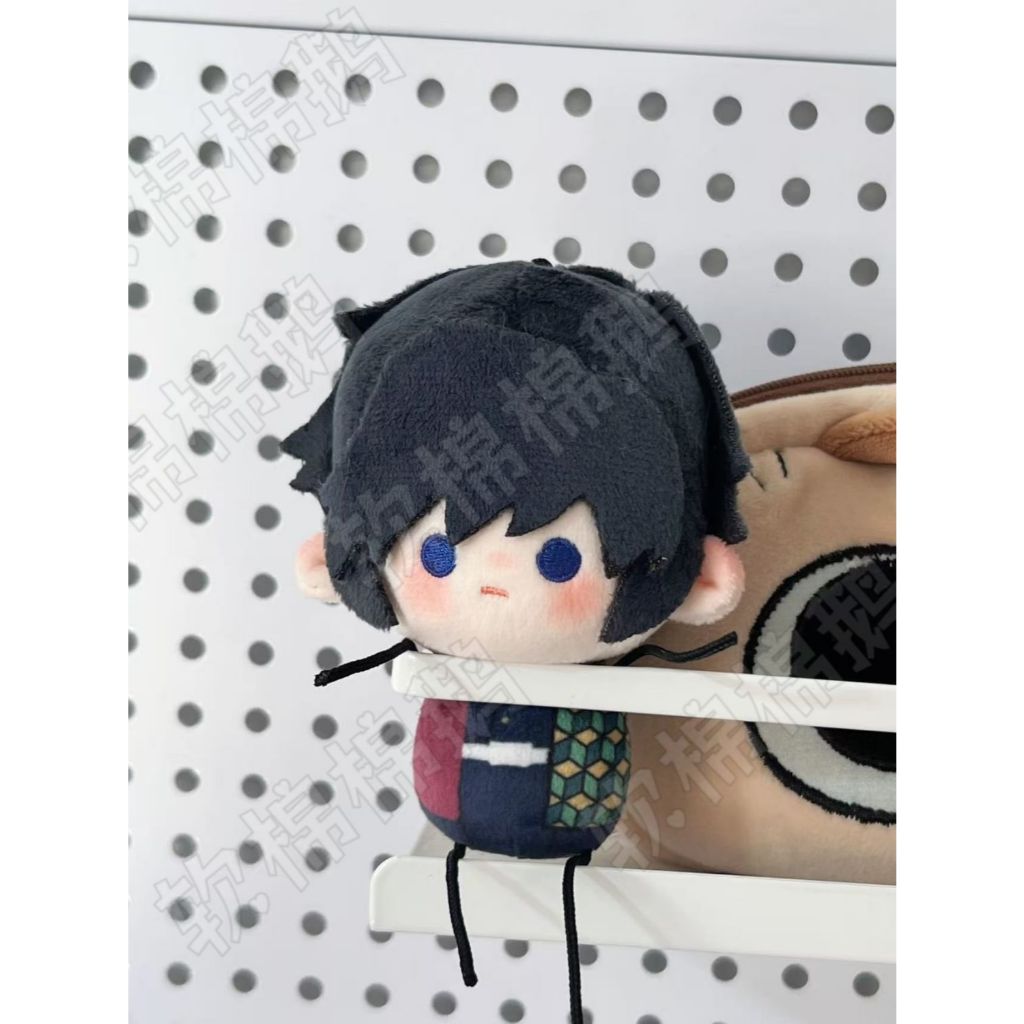 Demon Slayer Tomioka Giyuu Plush Doll 10cm Printed Peripherals Toys Giyuu Tomioka Stuffed Toy Pendan