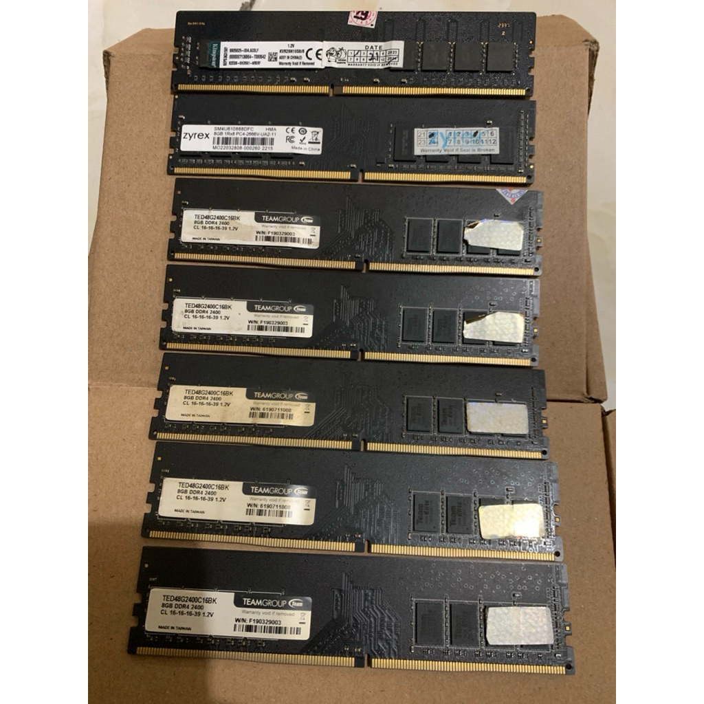 Ready Ram Pc 8GB DDR4 Team Groub