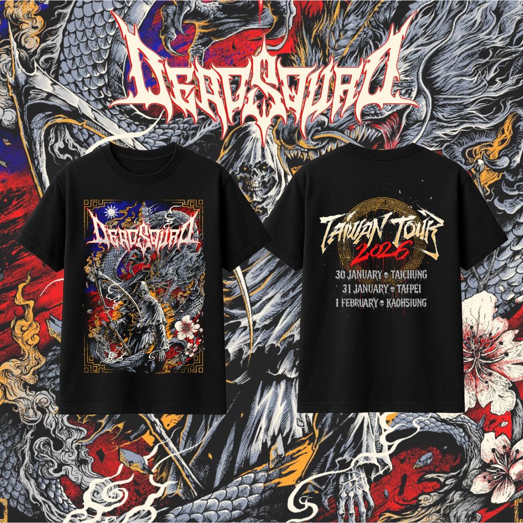 T-Shirt DeadSquad - Taiwan Tour